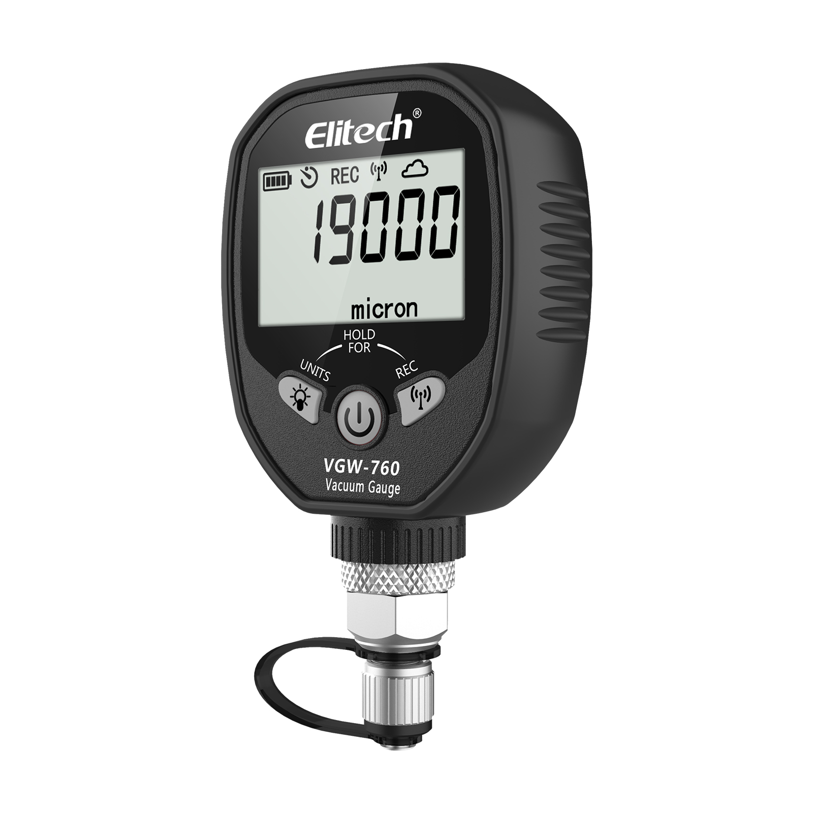 精創(chuàng)VGW-760無線數(shù)字真空計(jì)0-19000 HVAC真空計(jì)1/4